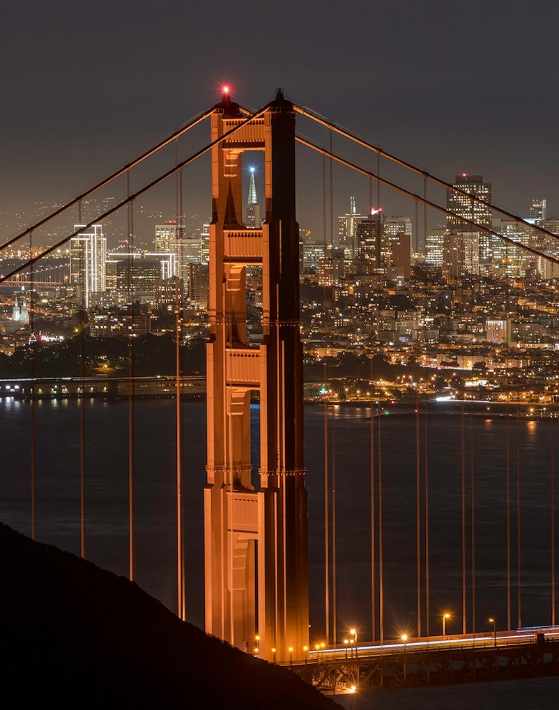 Golden Gate Window -  by Jesper Christiansen Photography